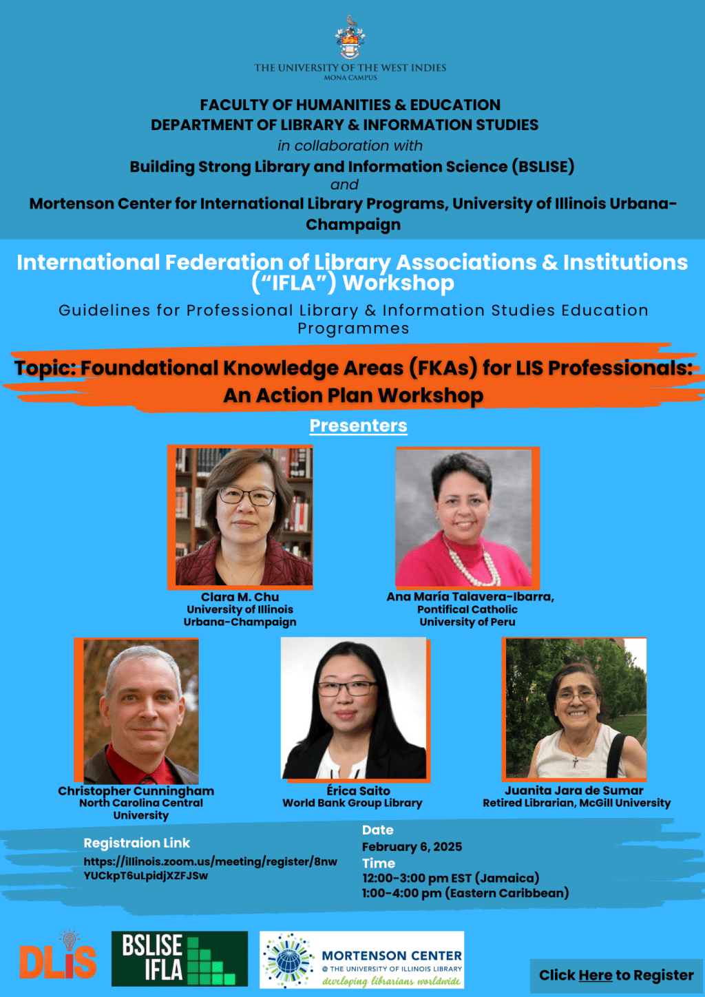 International Federation of Library Associations & Institutions (“IFLA”) Workshop